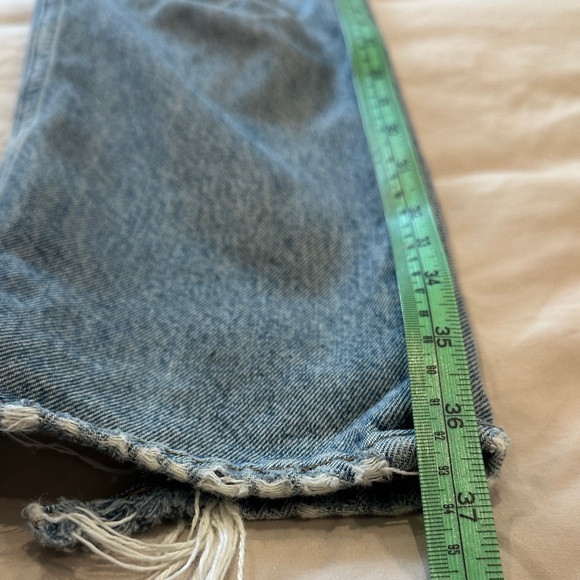 Agolde High Rise cropped Blue Jeans ‘Riley’ - Picture 9 of 11